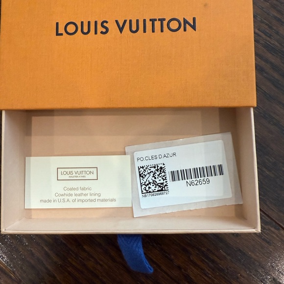 Louis Vuitton key pouch damier azur - Picture 5 of 8